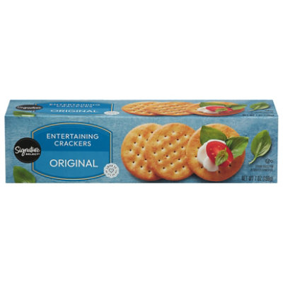 Signature SELECT Crackers Entertaining Original - 7 Oz