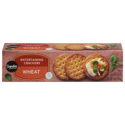 Signature SELECT Crackers Entertaining Wheat - 8 Oz - Image 4