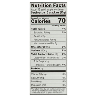 Signature SELECT Crackers Entertaining Wheat - 8 Oz - Image 3