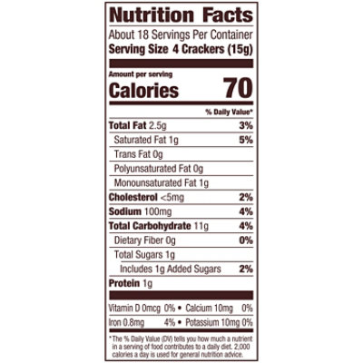 Pepperidge Farm Golden Butter Crackers - 9.75 Oz - Image 2