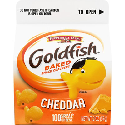 Pepperidge Farm Goldfish Cheddar Cheese Crackers - 2 Oz - Image 1