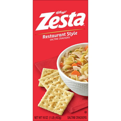 Kelloggs Zesta Saltine Crackers Original Soup Crackers - 16 Oz - Image 7