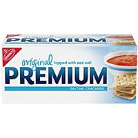 PREMIUM Original Saltine Crackers - 16 Oz - Image 1