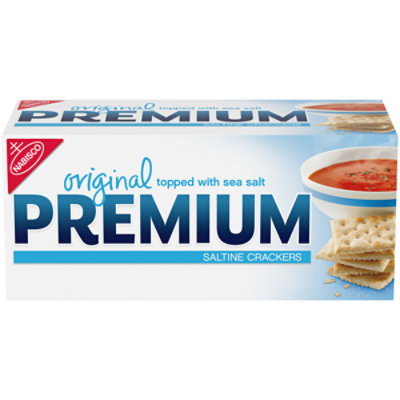 Premium Original Saltine Crackers, 16 oz 