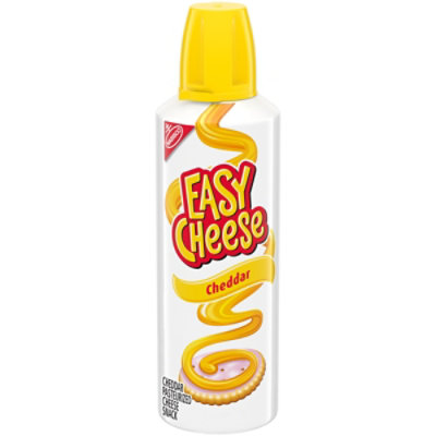 Easy Cheese Snack Cheddar Cheese - 8 Oz - Image 1