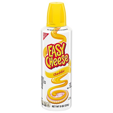Easy Cheese Snack Cheddar Cheese - 8 Oz - Image 1