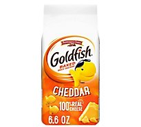 Pepperidge Farm Goldfish Crackers Baked Snack Cheddar - 6.6 Oz