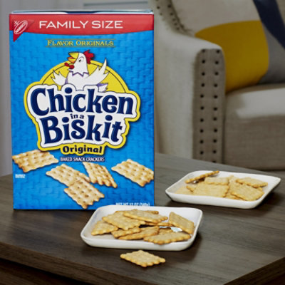 Chicken in a Biskit Original Baked Snack Crackers Family Size - 12 Oz - Image 5