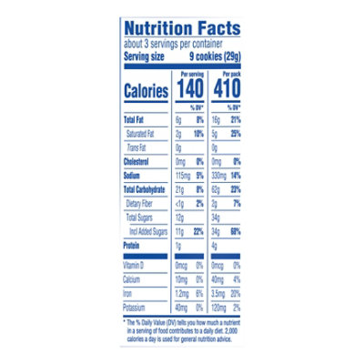 OREO Cookies Sandwich Chocolate Mini Big Bag - 3 Oz - Image 4