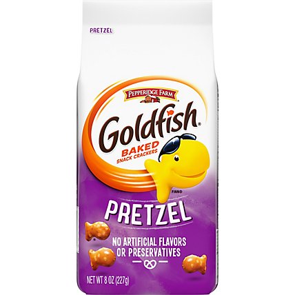 Pepperidge Farm Goldfish Crackers Baked Snack Pretzel - 8 Oz - Image 2