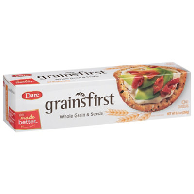 grainsfirst Snacking Crackers Whole Grain - 8.8 Oz