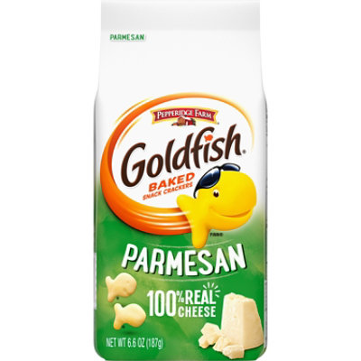 Goldfish Crackers Baked Snack Parmesan - 6.6 Oz