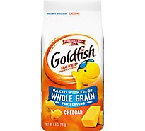 Pepperidge Farm Goldfish Crackers Baked Snack Whole Grain Cheddar - 6.6 Oz