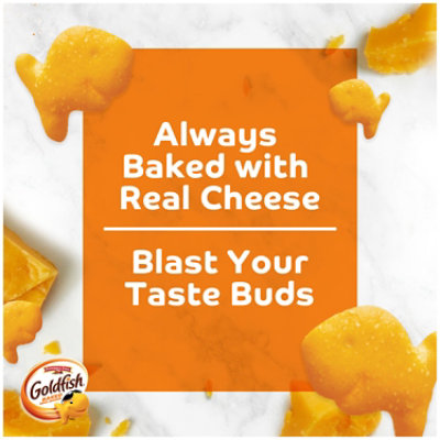 Pepperidge Farm Goldfish Flavor Blasted Xtra Cheesy Pizza Crackers - 6.6 Oz - Image 2