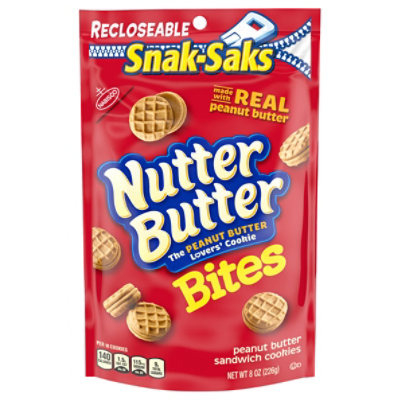 Nutter Butter Cookies Sandwich Peanut Butter Bites Snak ...