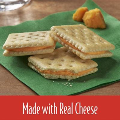 Keebler Single Serve Sandwich Crackers Crackers Club and Cheddar 8 Count - 11 Oz - Image 2