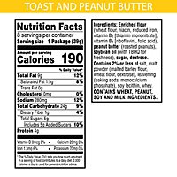 Keebler Toast & Peanut Butter Sandwich Crackers 8 Count - 11 Oz - Image 6