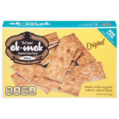 ak-mak Cracker Sesame - 4.15 Oz - Image 2