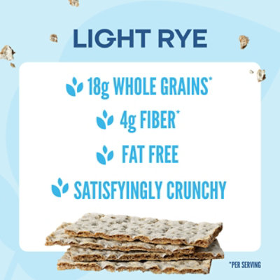 Wasa Crispbread Light Rye Crackers - 9.5 Oz - Image 3