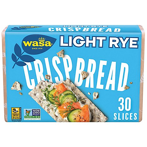 Wasa Crispbread Light Rye - 9.5 Oz