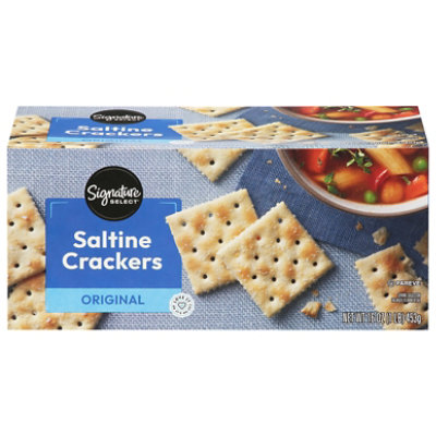 Signature SELECT Crackers Saltine - 16 Oz - Image 2