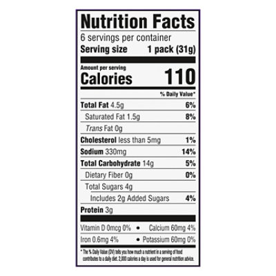 Handi Snacks Breadsticks N Cheese Dip Premium Snack Packs - 6-1.09 Oz - Image 4