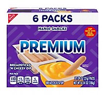 Handi Snacks Breadsticks N Cheese Dip Premium Snack Packs - 6-1.09 Oz