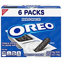 OREO Dip Sticks Cookie N Creme Snack Packs - 6-1 Oz - Image 3