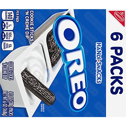 OREO Dip Sticks Cookie N Creme Snack Packs - 6-1 Oz - Image 6