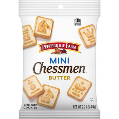 Pepperidge Farm Chessmen Mini Butter Cookies - 2.25 Oz - Image 1