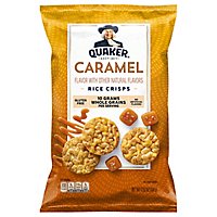 Quaker Popped Rice Crisps Gluten Free Caramel - 3.52 Oz - Image 3
