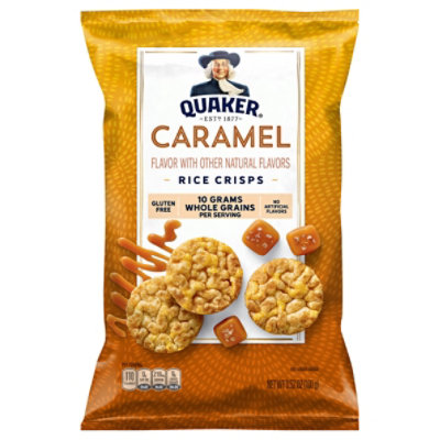 Quaker Popped Rice Crisps Gluten Free Caramel - 3.52 Oz - Image 3