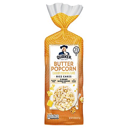 Quaker Rice Cakes Buttered Popcorn - 4.47 Oz - Image 2