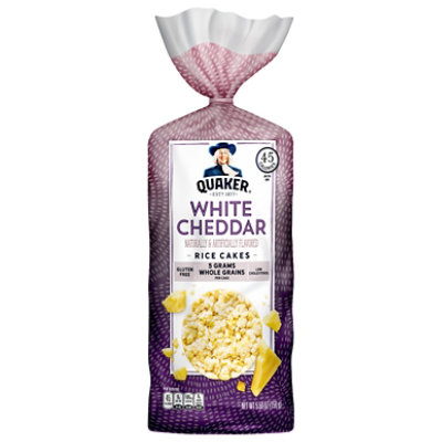 Quaker Rice Cakes Gluten Free White Cheddar - 5.5 Oz - Image 3