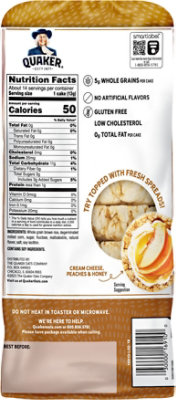 Quaker Rice Cakes Gluten Free Caramel - 6.56 Oz - Image 6