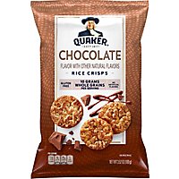 Quaker Popped Rice Crisps Gluten Free Chocolate - 3.52 Oz - Image 2