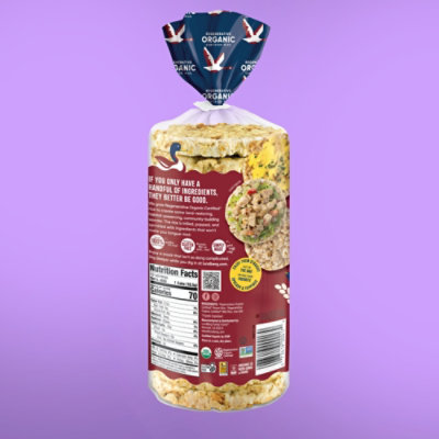 Lundberg Family Farms Organic Wild Rice Cakes - 8.5 Oz - Image 8