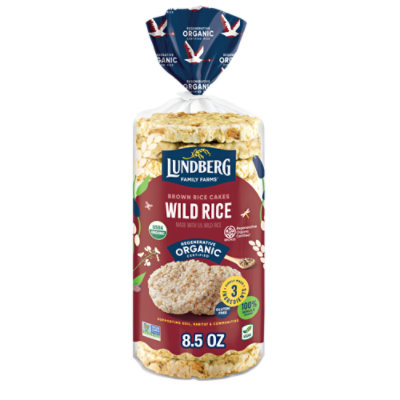 Lundberg Family Farms Organic Wild Rice Cakes - 8.5 Oz - Image 2