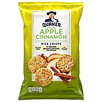 Quaker Popped Rice Crisps Gluten Free Apple Cinnamon - 3.52 Oz - Image 3