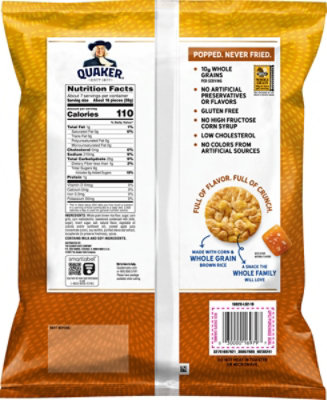 Quaker Popped Rice Crisps Gluten Free Caramel - 7.04 Oz - Image 6