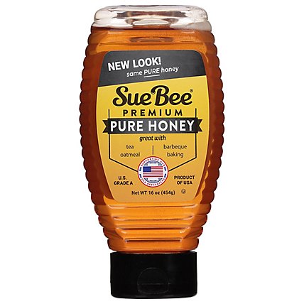 SueBee Honey Premium Clover - 16 Oz - Image 3