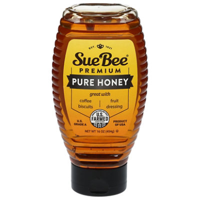 SueBee Honey Premium Clover - 16 Oz - Image 3