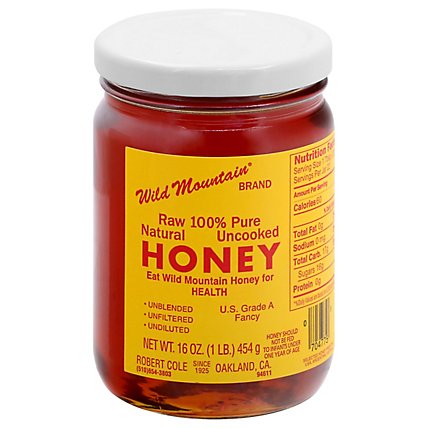 Wild Mountain Honey Raw 100% Pure Natural Uncooked - 16 Oz - Image 3
