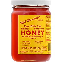 Wild Mountain Honey Raw 100% Pure Natural Uncooked - 16 Oz - Image 2