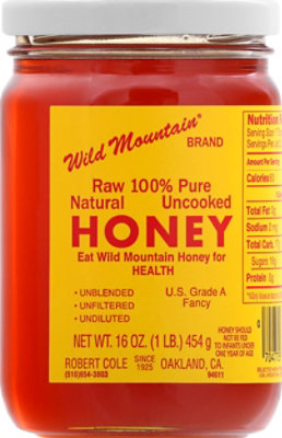 Wild Mountain Honey Raw 100% Pure Natural Uncooked - 16 Oz - Image 2