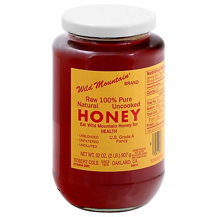 Wild Mountain Honey Raw 100% Pure Natural Uncooked - 32 Oz - Image 3