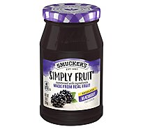 Smuckers Simply Fruit Spreadable Fruit Seedless Blackberry - 10 Oz