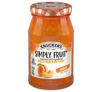 Smuckers Simply Fruit Spreadable Fruit Apricot - 10 Oz