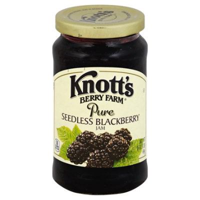 Knotts Berry Farm Jam Pure Seedless Blackberry - 16 Oz - vons