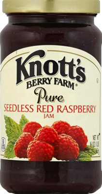 Knotts Berry Farm Jam Pure Seedless Red Raspberry - 16 Oz - Image 2